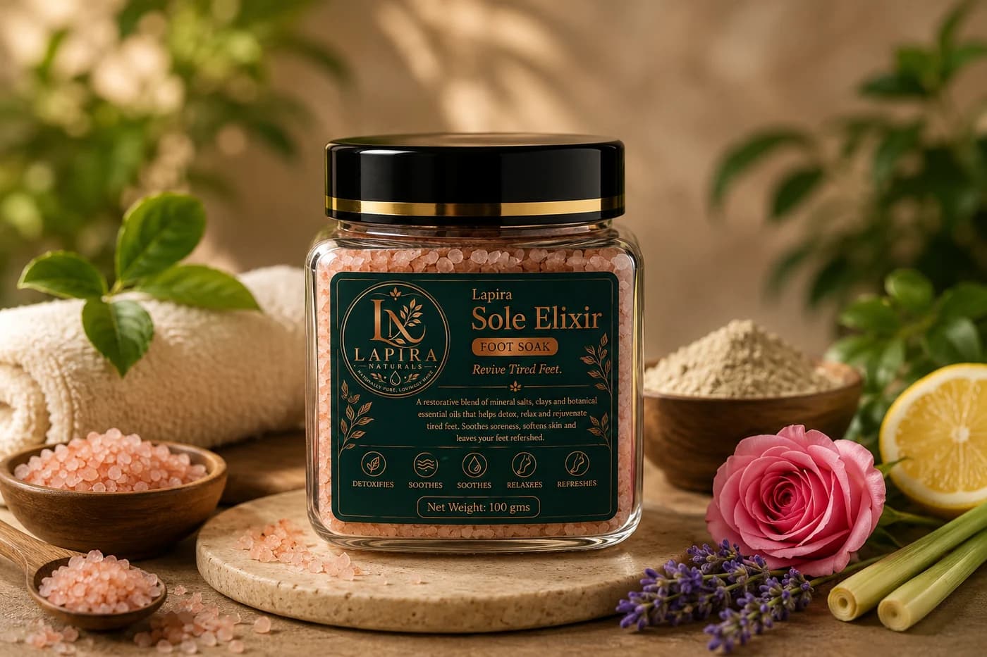 Lapira Sole Elixir — Foot Soak by Lapira Naturals